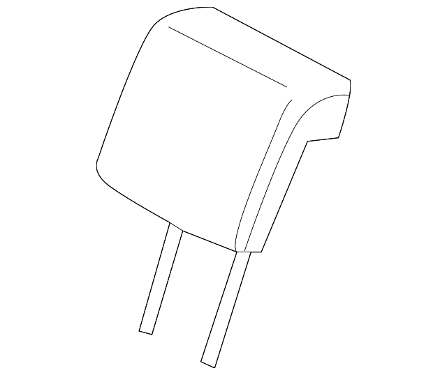 86480-1JA0D Деталь HEADREST, LEFT