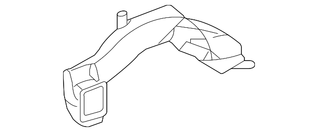 55843-24070 Деталь HEAT DUCT, LEFT