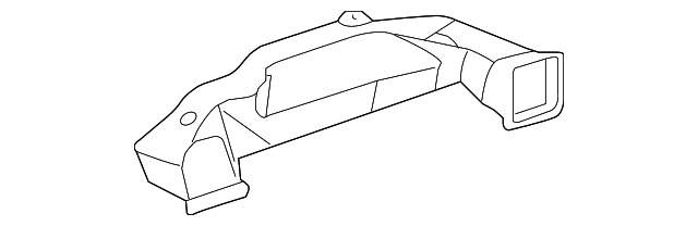 55845-24060 Деталь HEAT DUCT, RIGHT