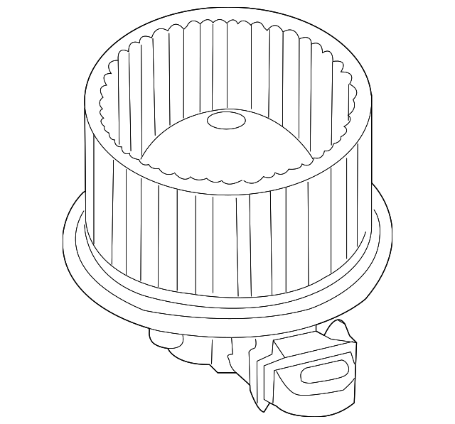 8L8Z-19805-C Деталь BLOWER MOTOR