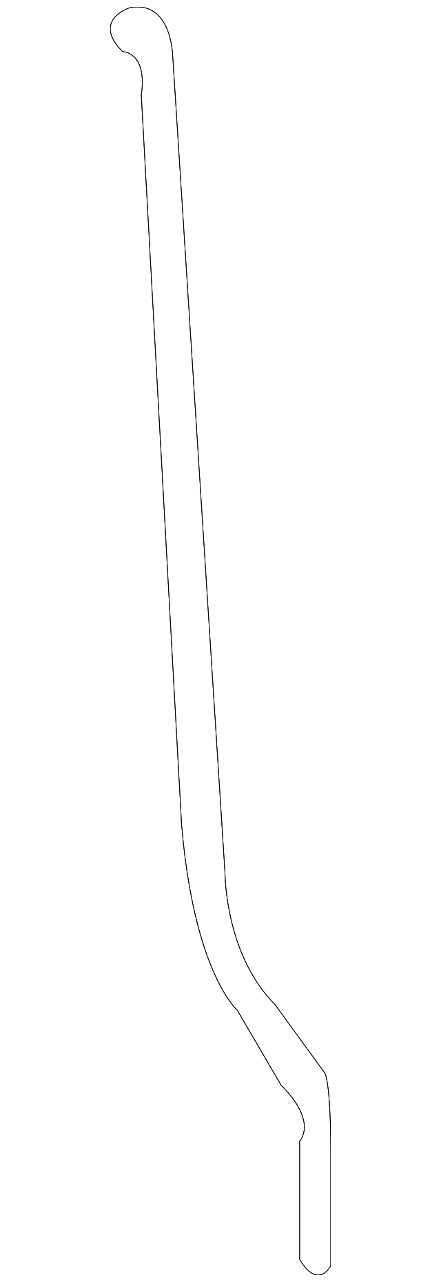 95201994 Деталь HANDLE ROD, LEFT