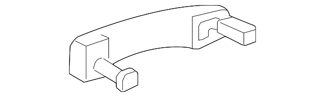 25972958 Деталь HANDLE, OUTSIDE, RIGHT