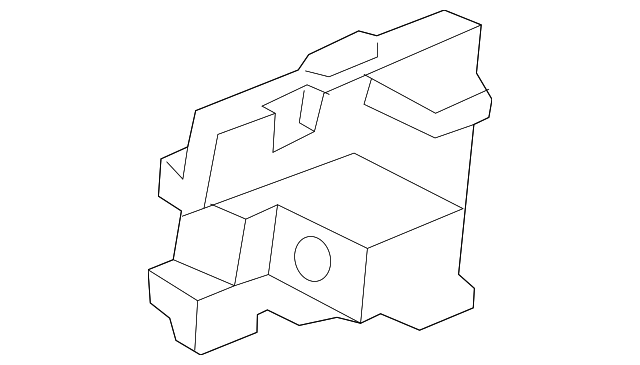96636011 Деталь LOCK CYLINDER BRACKET, LEFT