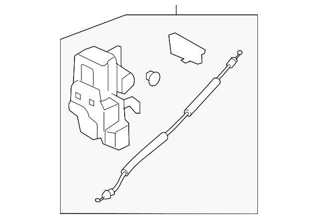 22785493 Деталь LOCK, RIGHT