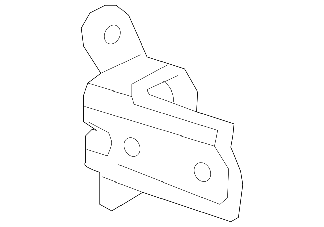 96623865 Деталь UPPER HINGE, LEFT