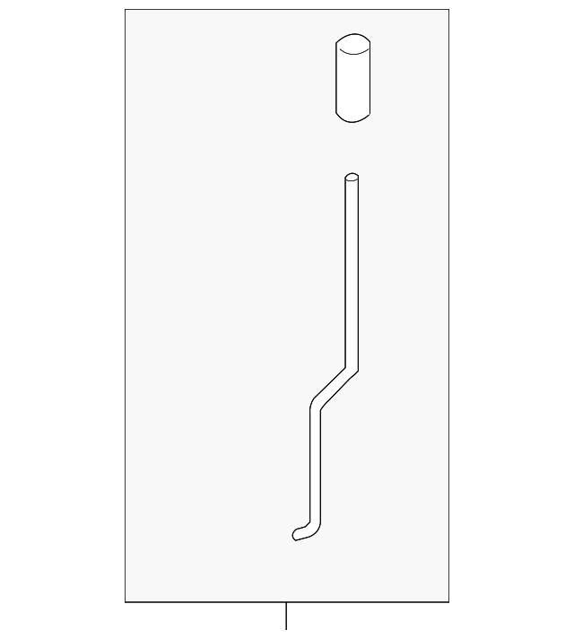 96660963 Деталь LOCK ROD, RIGHT