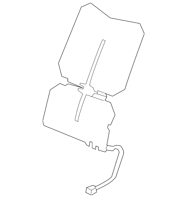 22826930 Деталь SEAT BACK HEATER