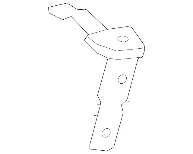 23134869 Деталь RELEASE HANDLE BRACKET