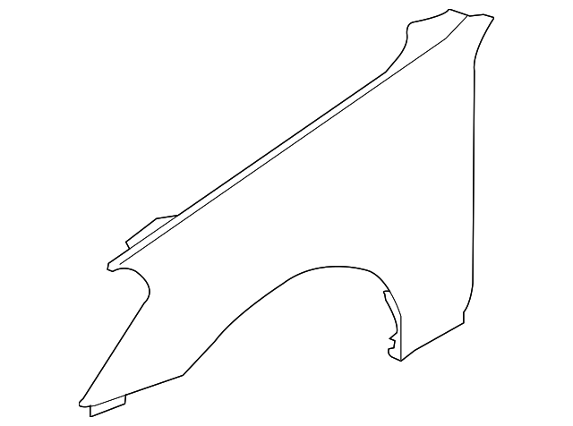 63100AL530 Деталь FENDER, RIGHT