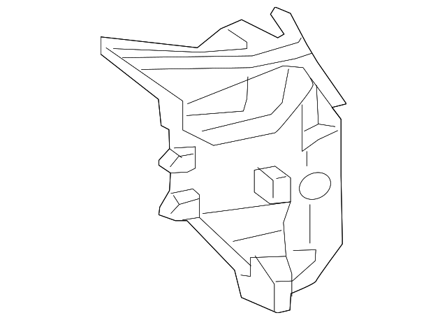 51-12-7-338-286 Деталь SIDE MOUNT, RIGHT