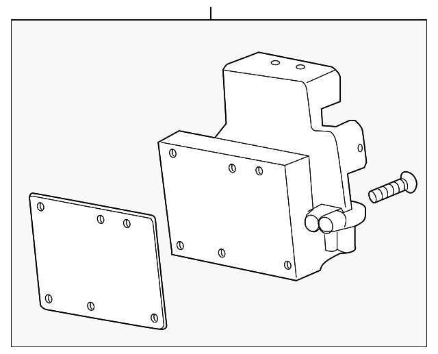 25928348 Деталь ABS CONTROL UNIT