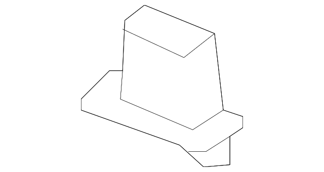 1Q0-813-863 Деталь INNER PANEL SUPPORT, LEFT