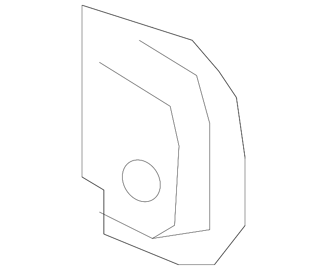 1Q0-880-794 Деталь LOWER BRACKET, RIGHT