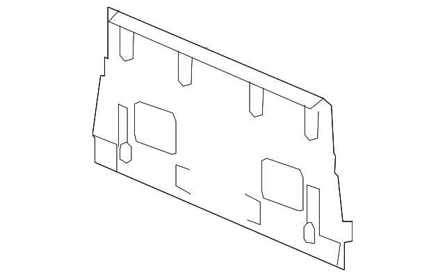 1Q0-813-501 Деталь PARTITION PANEL