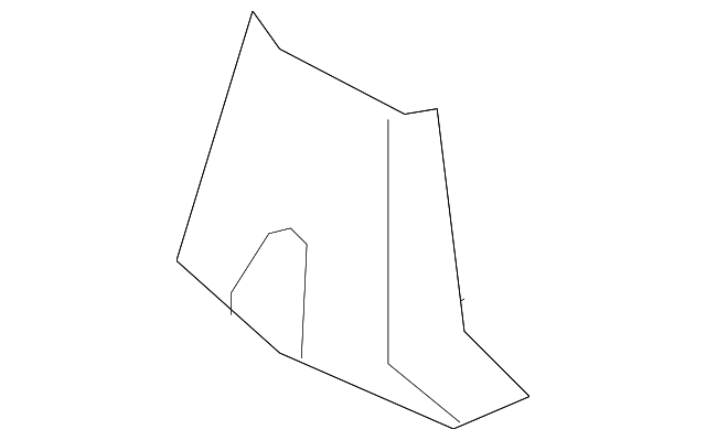 1Q0-813-743 Деталь HOLDER, LEFT
