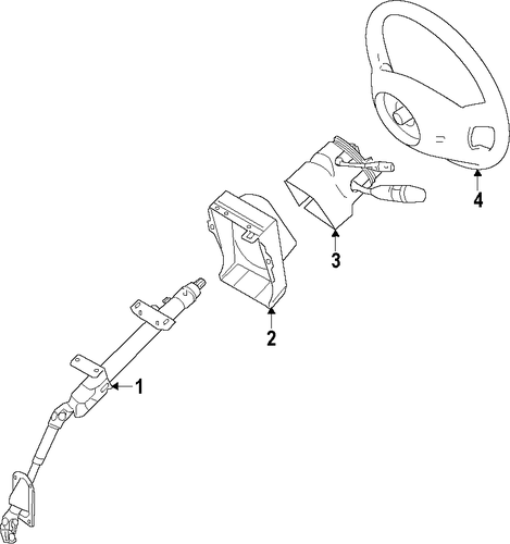 Sprinter 3500 STEERING COLUMN
