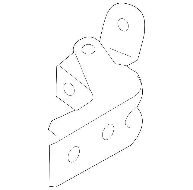 79340-2V000 UPPER HINGE, RIGHT