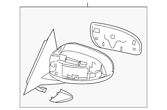 963011NA2A Деталь MIRROR ASSY, RIGHT
