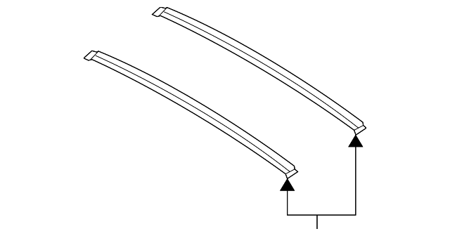 67135-1F000 Деталь ROOF BOW