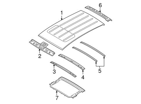 Sportage ROOF & COMPONENTS