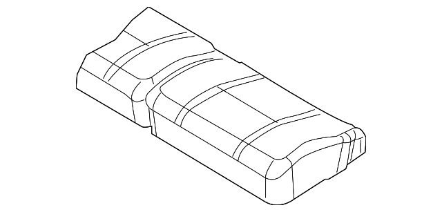 ZV241J3AA Деталь CUSHION COVER, RIGHT