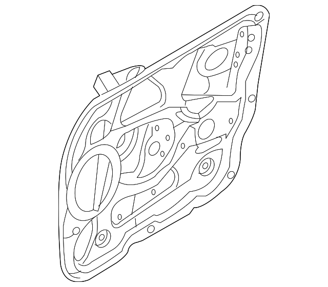 82401-3J000 Деталь REGULATOR MODULE, LEFT