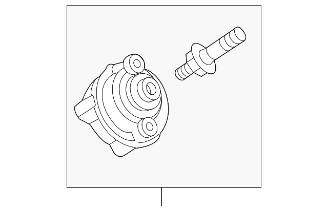 13343688 Деталь VIBRATION DAMPER, RIGHT