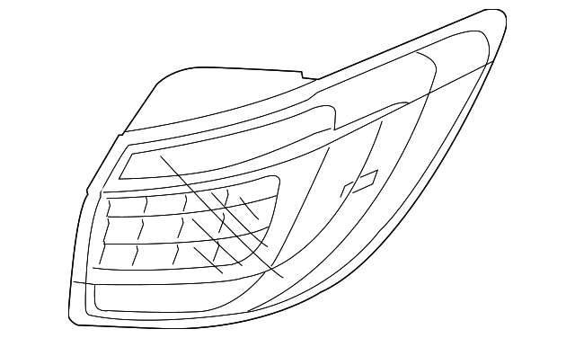 92420-3W620 Деталь LENS & HOUSING, RIGHT