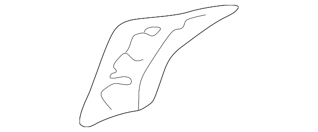 GA5R-54-7X0E Деталь SEAT BRACKET, LEFT