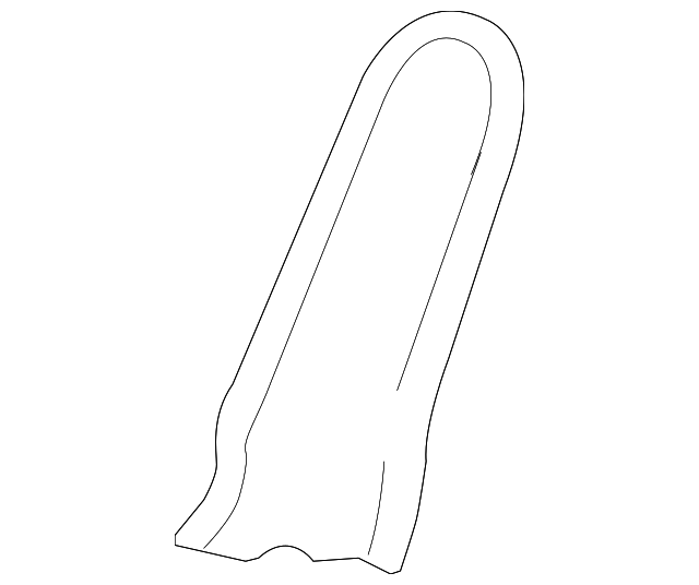 1F708820500 Деталь OUTER COVER, RIGHT