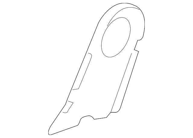 1F70-88-762-00 Деталь INNER COVER, LEFT