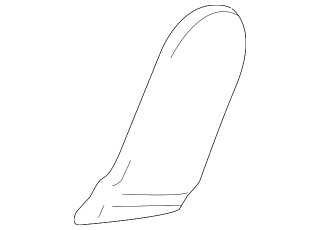 1F70-88-255-00 Деталь OUTER COVER, LEFT