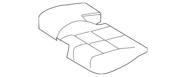 1F73-88-161A-30 Деталь SEAT COVER, LEFT
