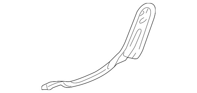 1F70-64-415 Деталь OUTER BRACKET, LEFT