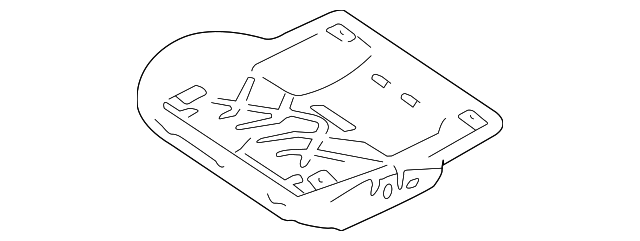1F70-88-163 Деталь SEAT FRAME, LEFT