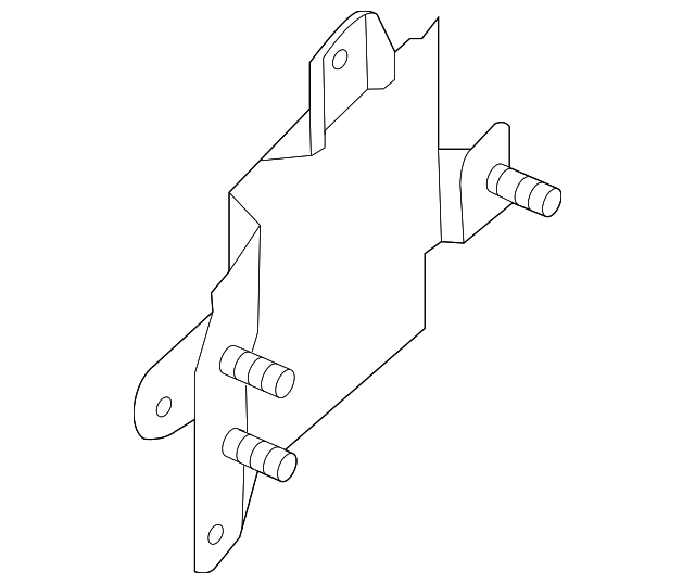 28453-1JA9A Деталь MOUNT BRACKET, LEFT