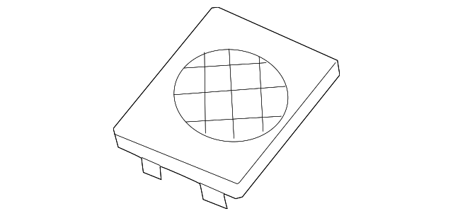 28176-JA00C Деталь SPEAKER GRILLE