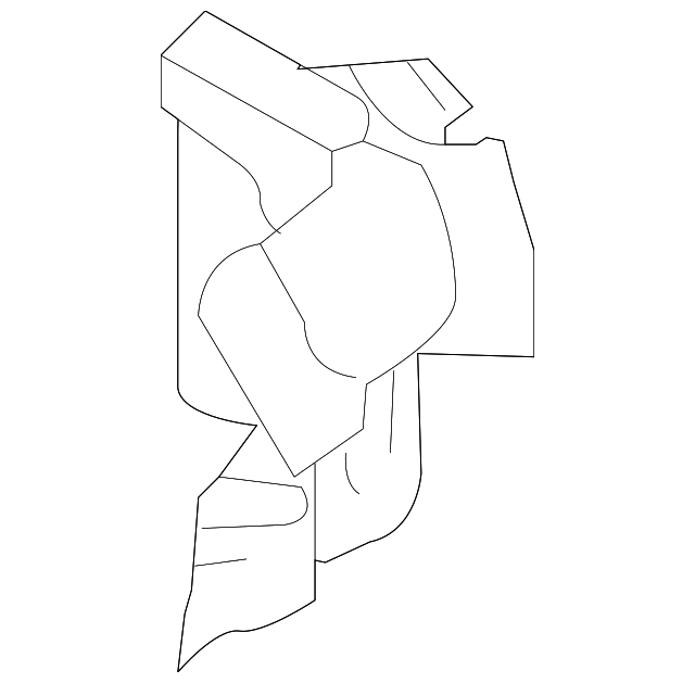 52704AE04A Деталь BULKHEAD, RIGHT
