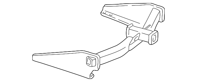 2C3Z17D826AA Деталь TRAILER HITCH