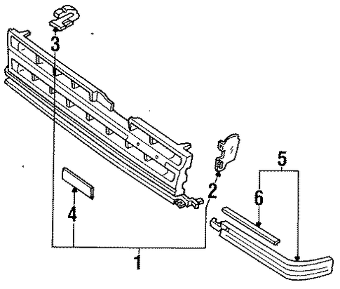 MPV GRILLE & COMPONENTS