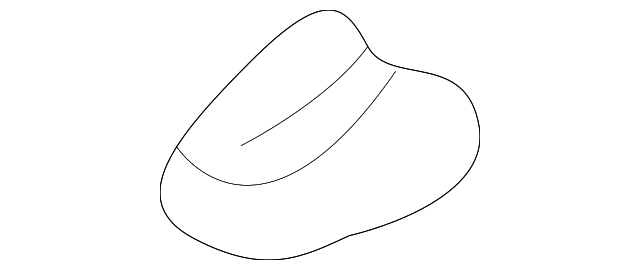 62678-7B007 Деталь SLAT END CAP, RIGHT