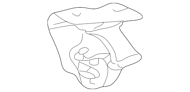 17509-0A060 Деталь MUFFLER W/TPIPE SUPPORT, RIGHT