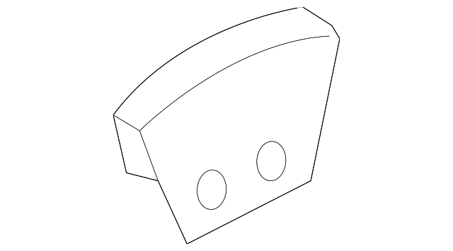 68256509AA Деталь LIFT GATE BUMPER, RIGHT