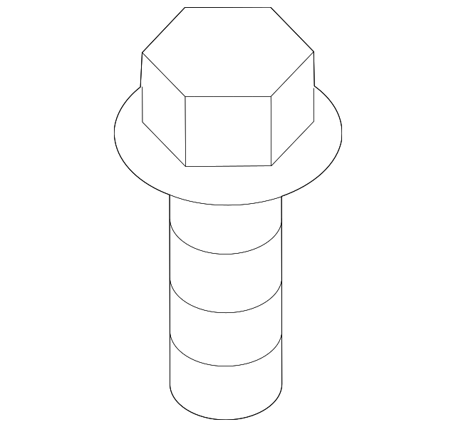 6106111AA Деталь STRIKER SCREW