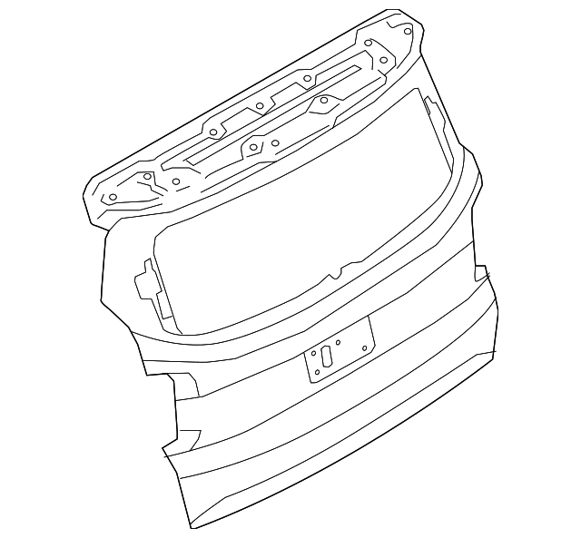 68263314AA Деталь LIFT GATE