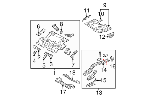 6 REAR FLOOR & RAILS 2
