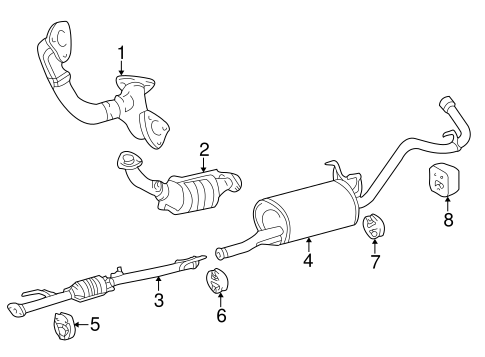 Tundra EXHAUST COMPONENTS 2