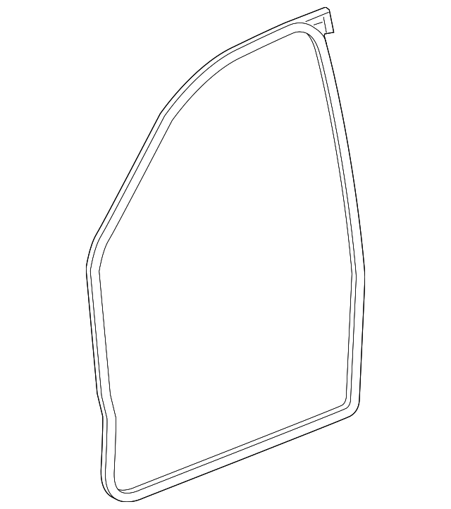 23464832 Деталь SURROUND W'STRIP, LEFT