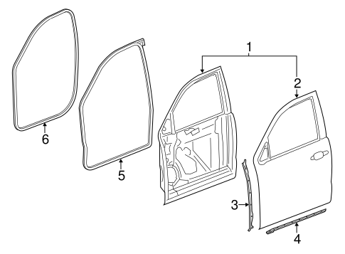 Escalade DOOR & COMPONENTS