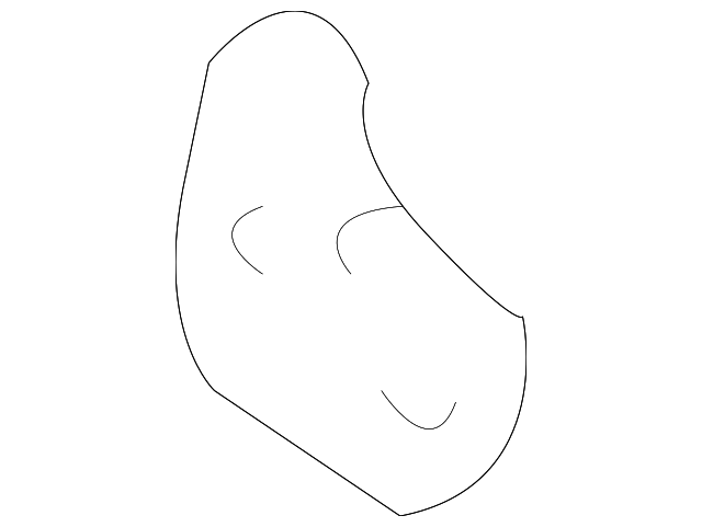 51151-4W30A Деталь HOOK, LEFT